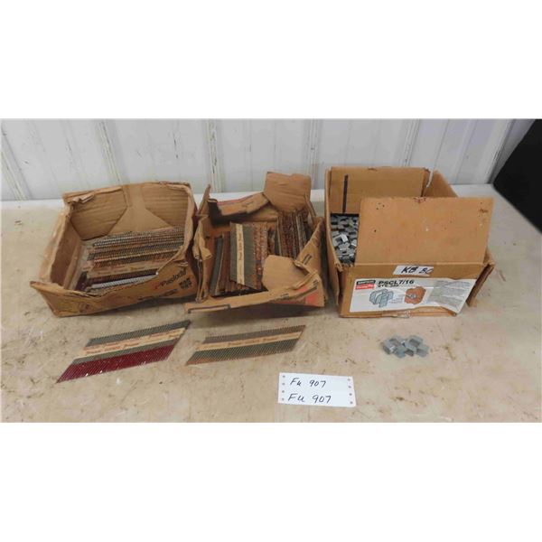 Pro Nail Strips 3", 2 1/4 + 2/16 Strong Ties, Plywood Joining Clips