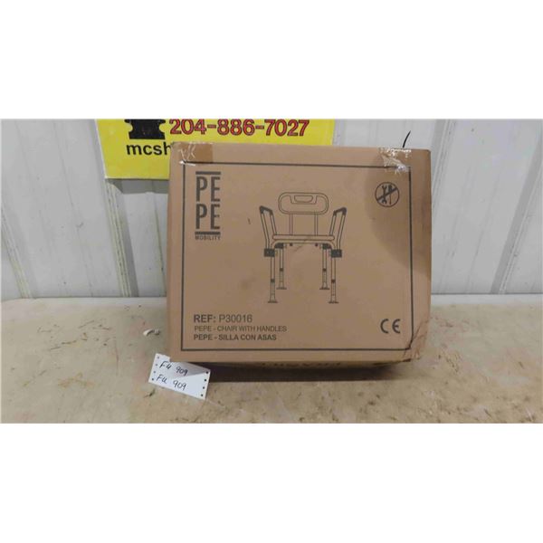 Mobility Bath Chair with Handles - New in Box