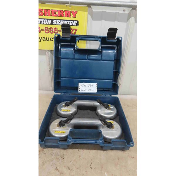 Set of Suction Lifters with Case 