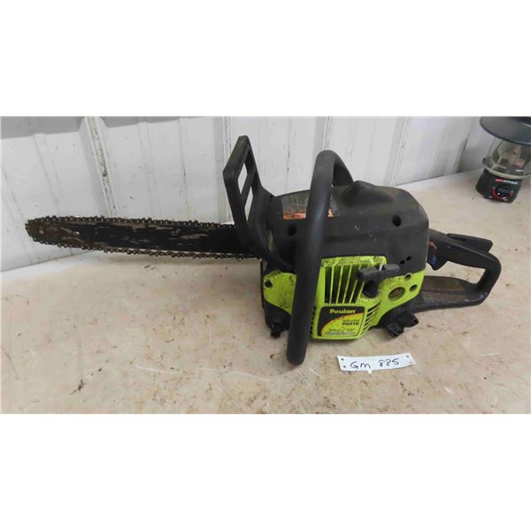 Poulan 34CC 16" Gas Chainsaw - Has Compression - Not Running