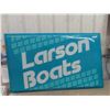 Image 1 : Larson Boats Fiberglass Lense Sign 37" x 60" 