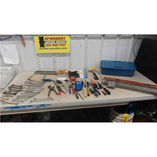 Wrenches SAE, Punch, Pliers, Screwdrivers, Stapler, Mallet, Toolbox, Stanley 