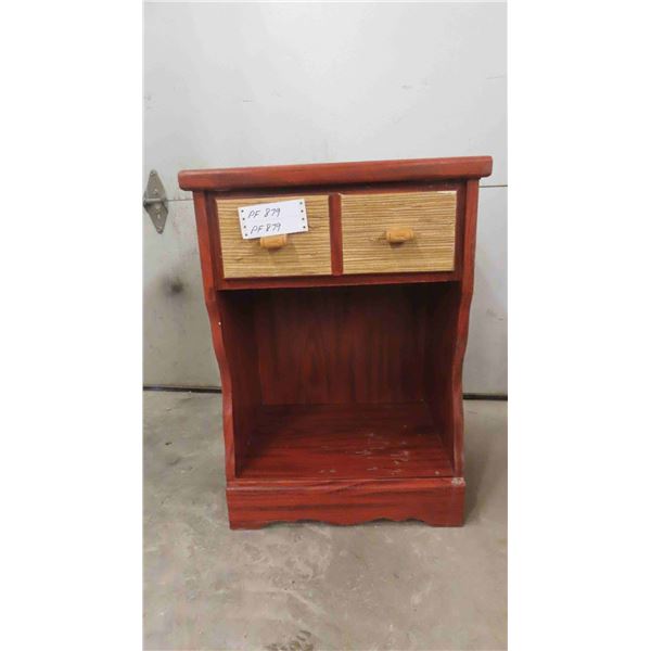 1 Drawer Night Stand 13.5" x 19.5" x 27"