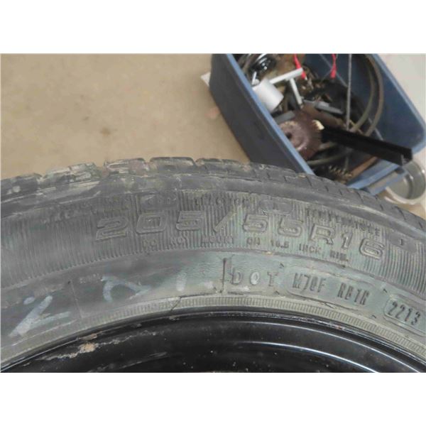 3 Tires - 205 / 55 R 16 & 1 Tire 195 / 65 R 15 - 4 Total
