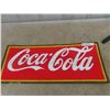 Image 1 : Coca-Cola Sign  - Old Sign has been painted 12" x 29"