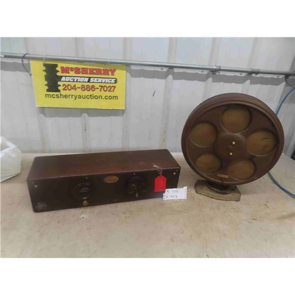 Atwater Kent Receiver Model 32 + Speaker