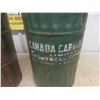 Image 3 : (2)  Canadian Carbide Barrel Canisters 12" x 21.5" t