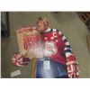 Image 3 : Young Wayne Gretzky 72" Tall - Carboard Campbell Soup Advertising Display