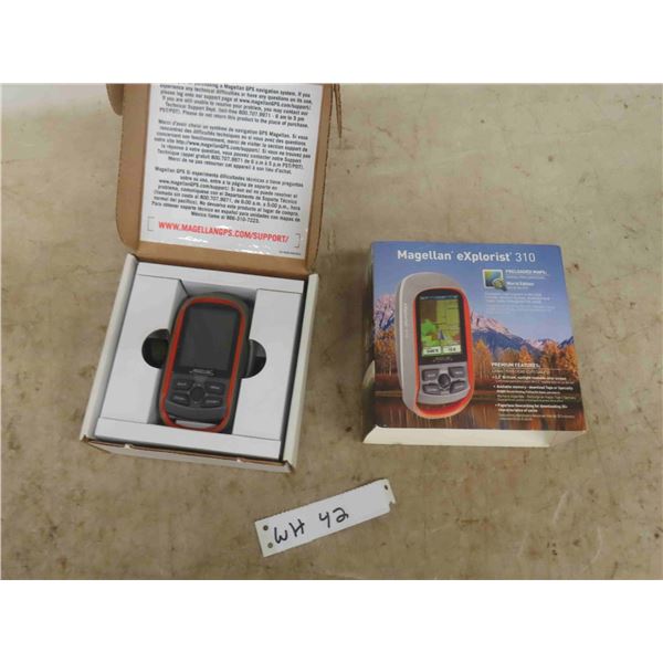 NIB Magellan Explorist 310 Handheld GPS with Preloaded Maps 