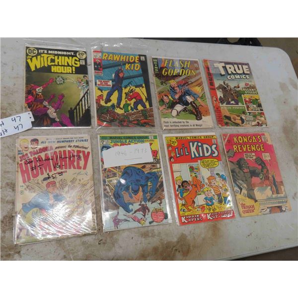 8 Old 1946-1973 Comics