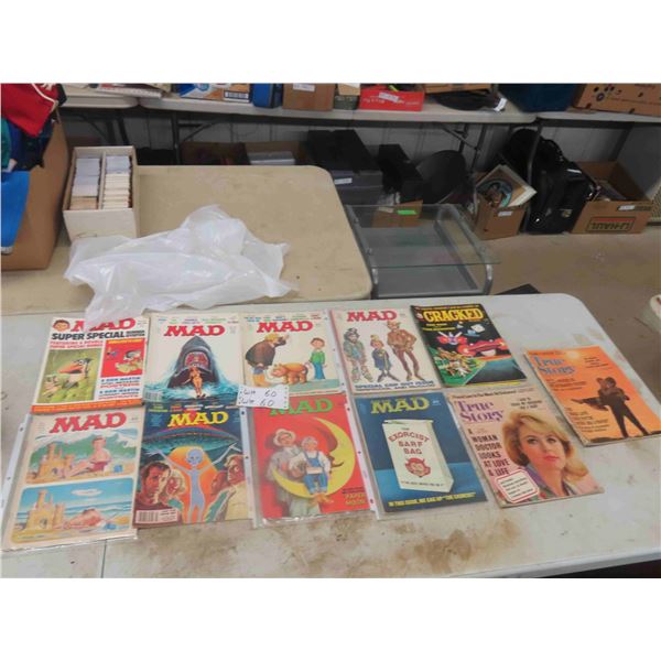 11 Vintage MAD Magazines