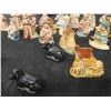 Image 3 :  Wade Tea Figurines ; (33) Nursery Rhyme Ornaments Including Gingerbread Boy