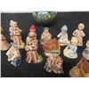 Image 5 :  Wade Tea Figurines ; (33) Nursery Rhyme Ornaments Including Gingerbread Boy