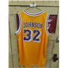 Image 8 : Autographed Magic Johnson Basketball Jersey with COA 