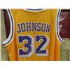 Image 9 : Autographed Magic Johnson Basketball Jersey with COA 