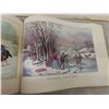Image 7 : Rare Currier and Ives 80 Historic Print Book
