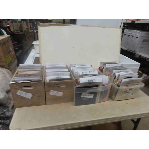 Approx. (500) 45 RPM Records Sorted Alphabetically by Artist