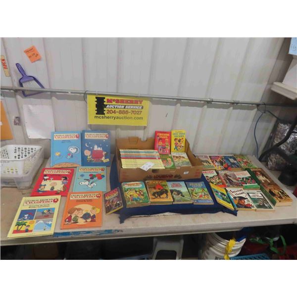 Lot of 50 Vintage Children's Books