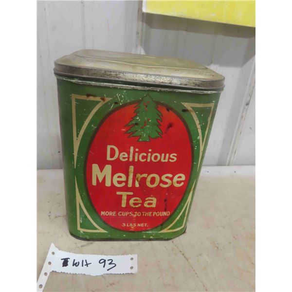 Melrose 3lb Tea Tin