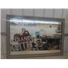 Image 1 : Alexander Keiths Beer Mirror with Advertising 35" x 51"