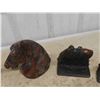 Image 3 : Metal Cast Book End - Rustic