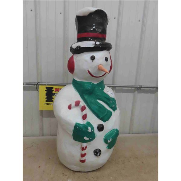 Snowman Blow Mold 42" Tall