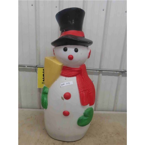 Snowman Blow Mold 41" Tall