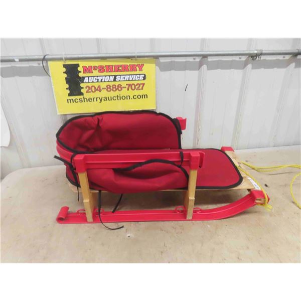 Toddler Sleigh with Padding - Stream Ridge