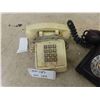 Image 5 : 2 Desk Phones - 1 Old Rotary- Bakelite
