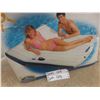 Image 2 : Intex 60" x 74" New Swimming Pool Dual Floating Lounger