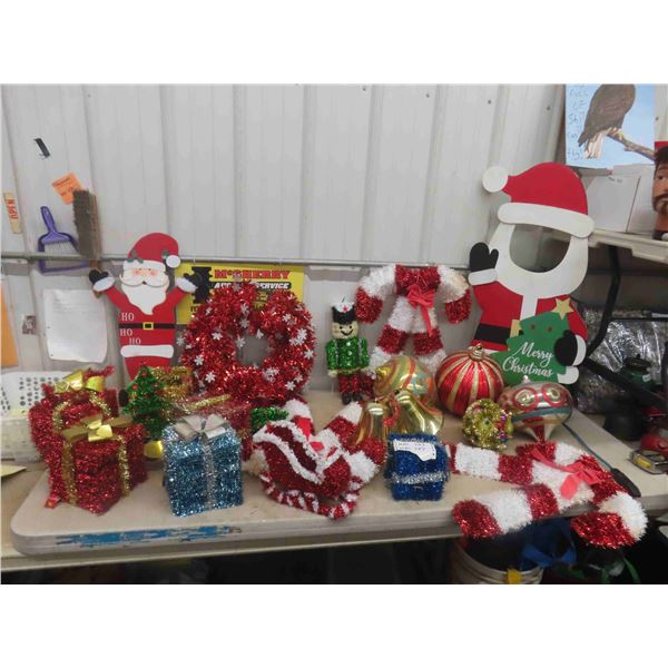 Christmas Décor ; Sparkle Present, Big Ornament, Santa, plus more