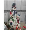 Image 3 : Christmas Décor Lighted Motion Display, Ornaments, Santa Helperbot with Ears, 