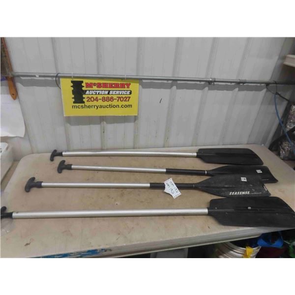4 Aluminum Handled Paddles