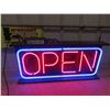 Image 1 : Light Up Open Sign 15" x 32"