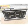 Image 2 : Light Up Open Sign 15" x 32"