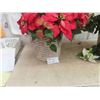 Image 3 : 2 Poinsettia Flower Displays