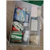 Image 6 : 2 Metal Case 1st Aid Kits with Product