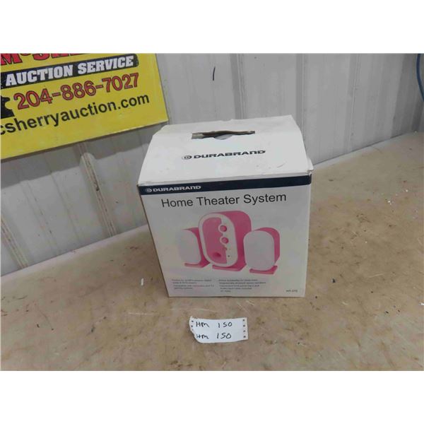 New Durabrand Home Theater System