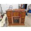 Image 1 : Fireplace / 1bar / 8 Track / Record Player 17" x 43" x 48"