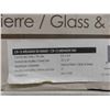Image 3 : 2 Sealed Boxes + 22 pcs Glass + Stone Tile 12" x 12"