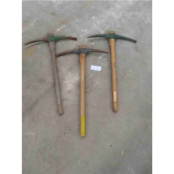 3 Pick Axes