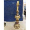 Image 3 : 3 Brass Table Lamps 18" tall - No Shades