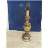 Image 4 : 3 Brass Table Lamps 18" tall - No Shades