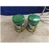 Image 8 : Kitchen Sunflower 3 pc Canister Set, Metal John Deere Salt + Pepper Shakers, 