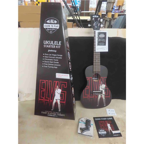 New Elvis Viva Las Vegas Ukulele Starter Kit