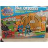 Image 2 : Vintage DC Super Powers Collection Hall of Justice - has most Decals, Vehicle Pad, 