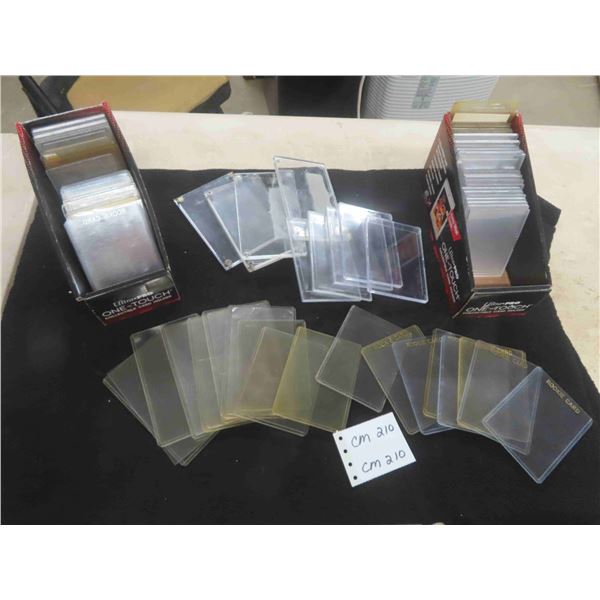 2 Boxes Assorted Sports Cards Supplies