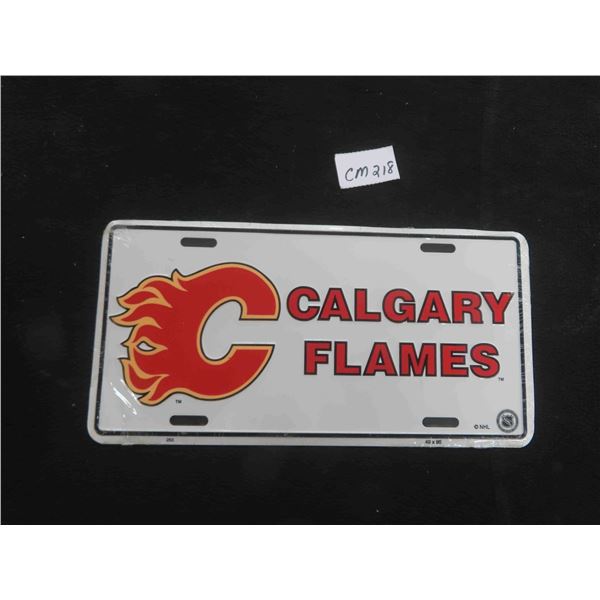 Calgary Flames License Plate