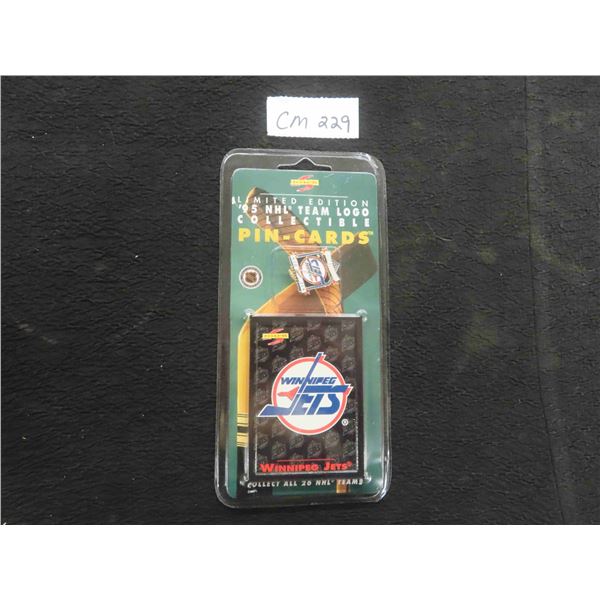 Winnipeg Jets Pin Card 