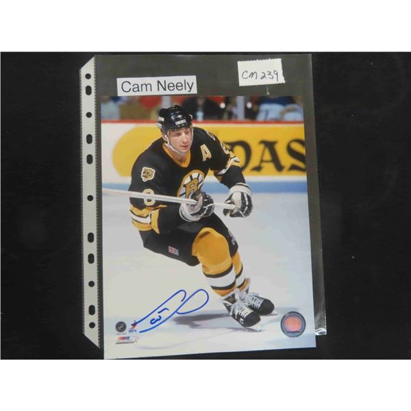 Autographed Cam Neely Boston Bruins 8"x 10"
